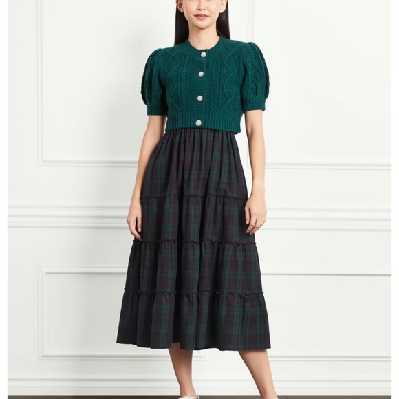 Hill House NWT The Ollie Sweater in Botanical Garden Merino Wool - Picture 2 of 16